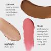 imageJulep Skip The Brush Cream to Powder Blush Stick  Rose Gold  Blendable and Buildable Color  2in1 Blush and Lip Makeup Stick03 Melted Cocoa contour