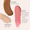 imageJulep Skip The Brush Cream to Powder Blush Stick  Rose Gold  Blendable and Buildable Color  2in1 Blush and Lip Makeup Stick06 Neutral Bronze bronzer