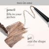 imageJulep Brow 101 Sculpting Pencil ampamp Tinted Brow Gel Set  DualEnded Eyebrow Tool with Brush and Precision Tip  LongLasting Waterproof Formula for Perfectly Defined and Tinted Brows Medium BrownDark Brown