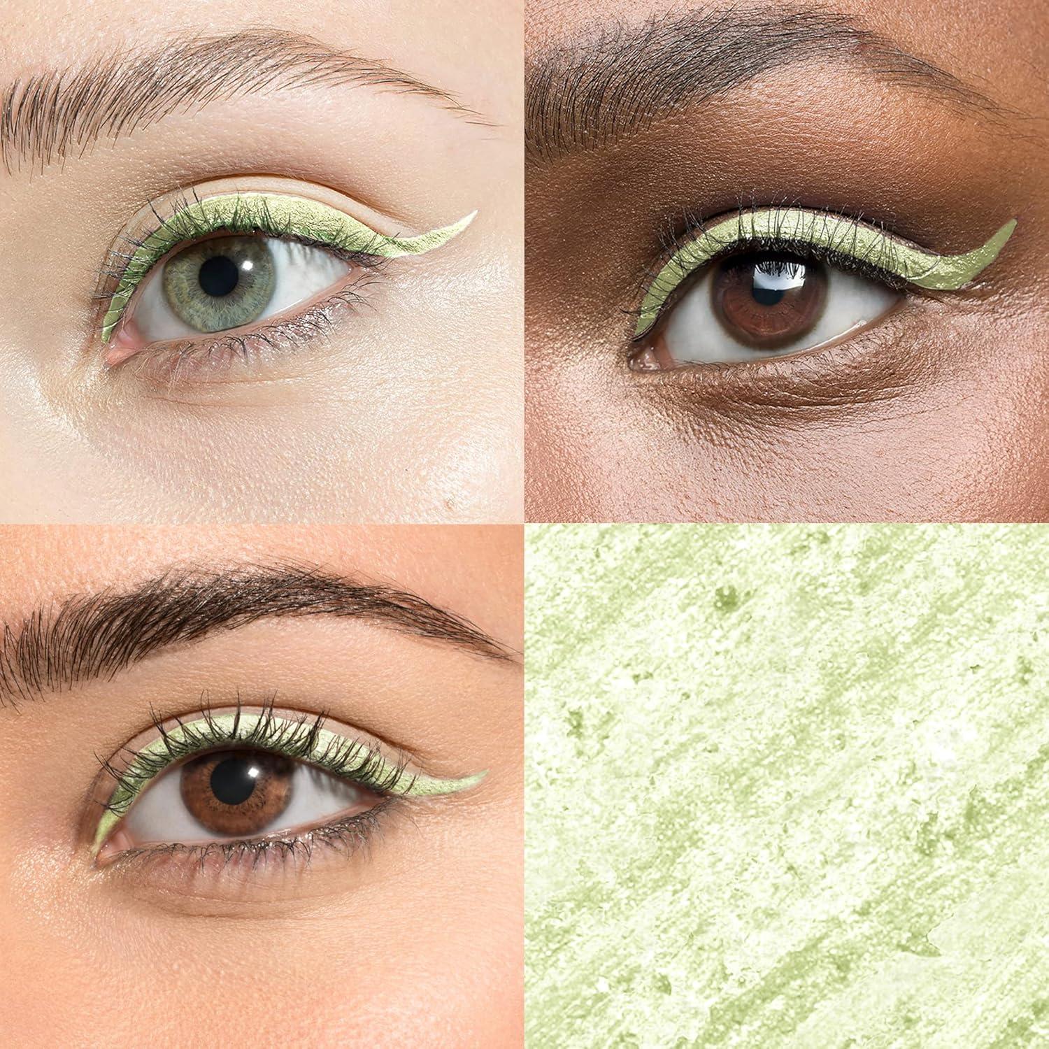 imageJulep When Pencil Met Gel Sharpenable MultiUse Longwear Eyeliner Pencil  Rich Brown  TransferProof  High Performance Liner25 Green Tea Shimmer
