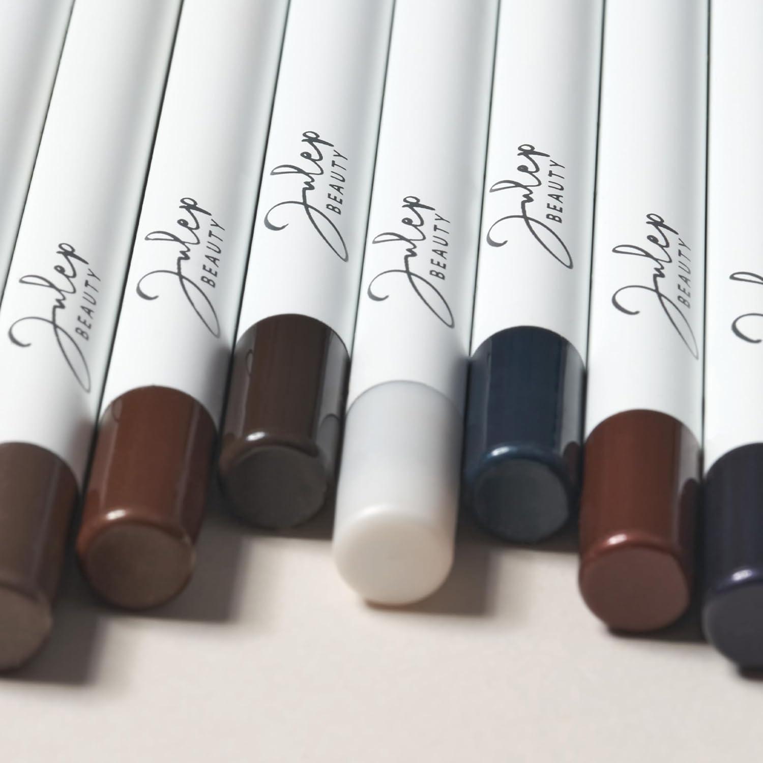 imageJulep When Pencil Met Gel Sharpenable MultiUse Longwear Eyeliner Pencil  Rich Brown  TransferProof  High Performance Liner31 Tutu Pink Matte