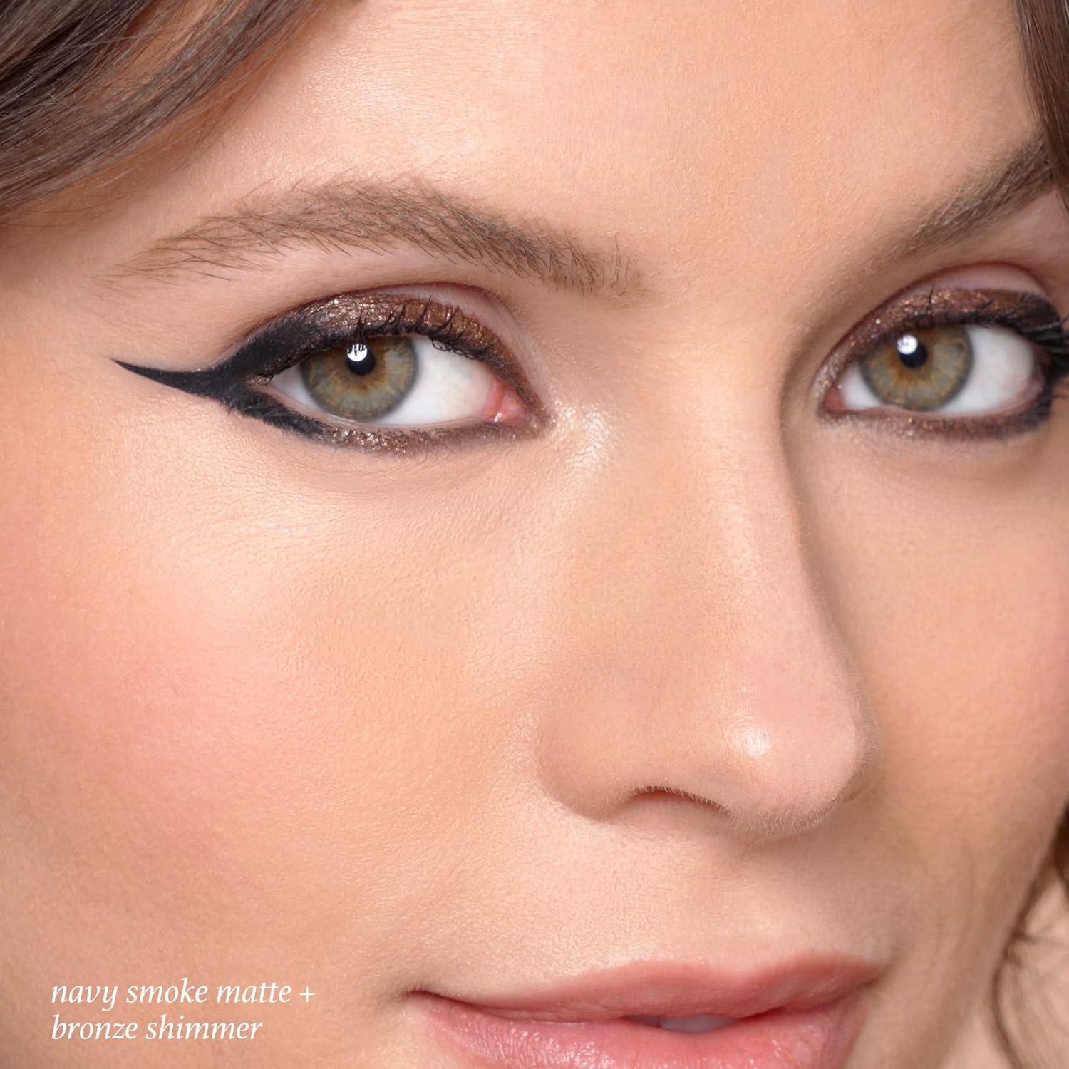 imageJulep When Pencil Met Gel Sharpenable MultiUse Longwear Eyeliner Pencil  Rich Brown  TransferProof  High Performance Liner37 Navy Smoke Duo