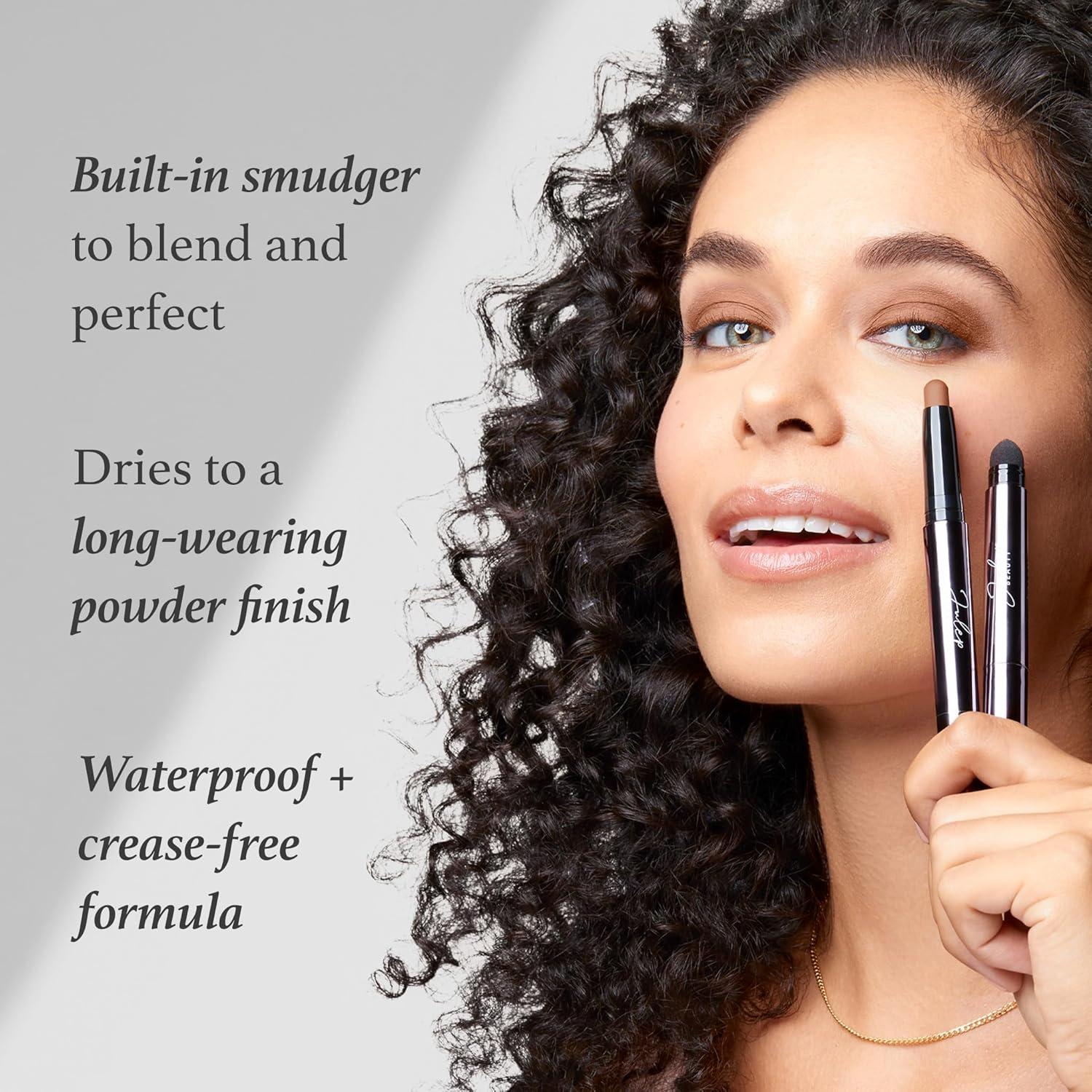 imageJulep When Pencil Met Gel Sharpenable MultiUse Longwear Eyeliner Pencil  Rich Brown  TransferProof  High Performance Liner44 Meadow ShimmerBlackest BlackPearl Shimmer