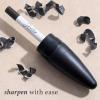 imageJulep Stay Sharp When Pencil Met Gel Sharpenable MultiUse Longwear Eyeliner Pencil  TransferProof  High Performance Liner Chocolate Brown Shimmer  Cosmetic Makeup Pencil Sharpener