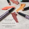 imageJulep Eyeshadow 101 CreamtoPowder Waterproof Shadow Stick  Champagne Shimmer  LongLasting CreaseProof Medium GoldenBeige Shimmer Cream Eyeshadow with Builtin Smudger05 Clay Matte