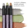 imageJulep Eyeshadow 101 CreamtoPowder Waterproof Shadow Stick  Champagne Shimmer  LongLasting CreaseProof Medium GoldenBeige Shimmer Cream Eyeshadow with Builtin Smudger49 Beachy Matte