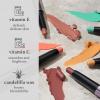imageJulep Eyeshadow 101 CreamtoPowder Waterproof Shadow Stick  Champagne Shimmer  LongLasting CreaseProof Medium GoldenBeige Shimmer Cream Eyeshadow with Builtin Smudger47 Cantalope Matte