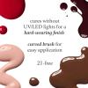 imageJulep QuickDry Gel Nail Polish Long Lasting Air Dry Formula No UVLED Lamp Needed Vegan ChipResistant  Petal Pink Light PinkRed Berry