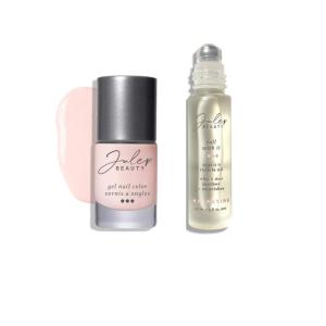 imageJulep Beauty Sweet as Sugar Gel Nail Polish  Just Roll With It Cuticle Oil  Shimmering Nail Polish ampamp Moisturizing Care Bundle