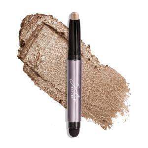 imageJulep Eyeshadow 101 CreamtoPowder Waterproof Shadow Stick  Champagne Shimmer  LongLasting CreaseProof Medium GoldenBeige Shimmer Cream Eyeshadow with Builtin Smudger14 Silver Moonlight Shimmer
