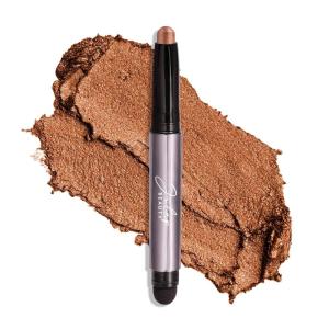 imageJulep Eyeshadow 101 CreamtoPowder Waterproof Shadow Stick  Champagne Shimmer  LongLasting CreaseProof Medium GoldenBeige Shimmer Cream Eyeshadow with Builtin Smudger22 Copper Shimmer