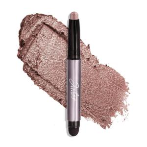 imageJulep Eyeshadow 101 CreamtoPowder Waterproof Shadow Stick  Champagne Shimmer  LongLasting CreaseProof Medium GoldenBeige Shimmer Cream Eyeshadow with Builtin Smudger12 Mink Mauve Shimmer