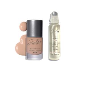 imageJulep Beauty Tippy Taupe Gel Nail Polish  Just Roll With It Cuticle Oil  Versatile Taupe Nail Polish ampamp Hydrating Oil Duo