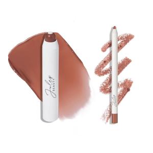 imageJulep With a Trace Retractable Creamy LongLasting Lip Liner Velvet Mauve ampamp Its Balm Tinted Balm  Buildable Lip Color Sahra Sunset
