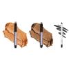 imageJulep When Pencil Met Gel Sharpenable MultiUse Longwear Eyeliner Pencil  Blackest Black  TransferProof  High Performance Liner Duo43 Bronze Shimmer  Soft Black  Marmalade Shimmer