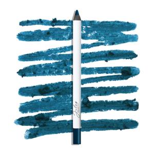 imageJulep When Pencil Met Gel Sharpenable MultiUse Longwear Eyeliner Pencil  Blackest Black  TransferProof  High Performance Liner Duo22 Regal Teal