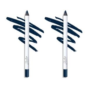 imageJulep When Pencil Met Gel Sharpenable MultiUse Longwear Eyeliner Pencil  Blackest Black  TransferProof  High Performance Liner Duo37 Navy Smoke Duo