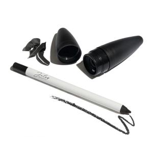imageJulep When Pencil Met Gel Sharpenable MultiUse Longwear Eyeliner Pencil  Blackest Black  TransferProof  High Performance Liner Duo38 Blackest Black  Sharpener
