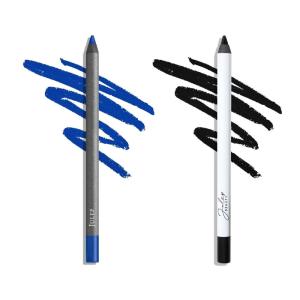 imageJulep When Pencil Met Gel Sharpenable MultiUse Longwear Eyeliner Pencil  Blackest Black  TransferProof  High Performance Liner Duo39 Blackest Black  Ocean Blue