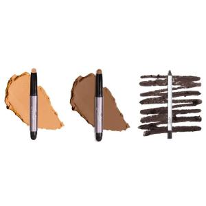 imageJulep When Pencil Met Gel Sharpenable MultiUse Longwear Eyeliner Pencil  Blackest Black  TransferProof  High Performance Liner Duo42 Beachy MatteSmoky Tawny MatteClay Matte