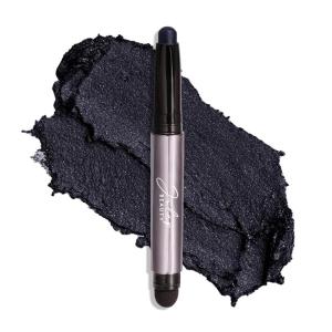 imageJulep Eyeshadow 101 CreamtoPowder Waterproof Shadow Stick  Hazelnut Matte  LongLasting CreaseProof Neutral Brown Beige Matte Cream Eyeshadow with Builtin Smudger48 Midnight Blue Shimmer